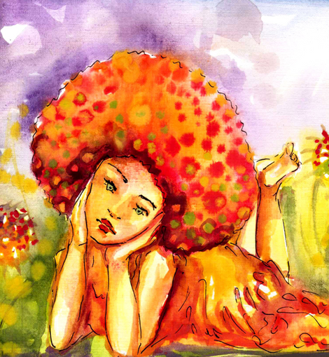 Watercolor painting